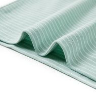 Детска тениска с ивици, светла мента, 140