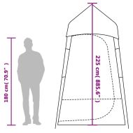 Палатка за тоалетна, синя, водоустойчива