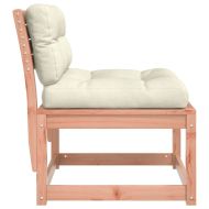 Градински дивани с възглавници, 2 бр, дугласко дърво масив