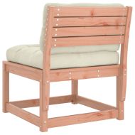 Градински дивани с възглавници, 2 бр, дугласко дърво масив