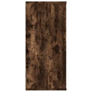 Библиотека/бюфет, опушен дъб, 66x30x98 см, инженерно дърво