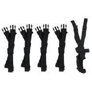 Покривало за лодка, сиво, 410x110x40 см