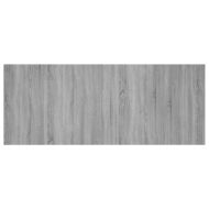 Табла за легло, сив сонома, 200x1,5x80 см, инженерна дървесина
