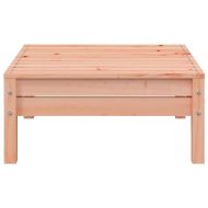 Градински диван с възглавници и табуретка, 2-местен