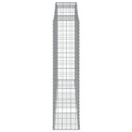 Габионни кошници арка 6 бр 300x50x200/220 см поцинковано желязо
