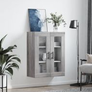Стенен шкаф сив сонома 69,5x34x90 см