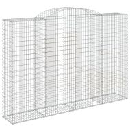 Габионни кошници арка 8 бр 300x50x200/220 см поцинковано желязо