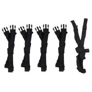 Покривало за лодка, сиво, 710x265x40 см