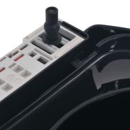 Тоалетна седалка, плавно затваряне, бърз монтаж/демонтаж, черна