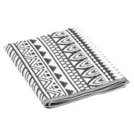 Килим за открито, ARAKIL черен, 140x200 см, PP