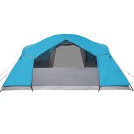 Семейна палатка Crossvent 8-местна синя водоустойчива