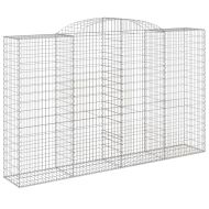 Габионни кошници арка 8 бр 300x50x180/200 см поцинковано желязо