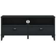 ТВ шкаф VIKEN, черен, инженерно дърво