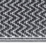 Килим за открито, ARAKIL черен, 140x200 см, PP