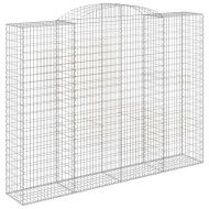 Габионни кошници арка 8 бр 300x50x220/240 см поцинковано желязо