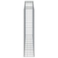 Габионни кошници арка 8 бр 300x50x220/240 см поцинковано желязо