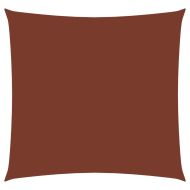 Платно-сенник, Оксфорд текстил, квадратно, 2,5x2,5 м, теракота