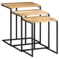 Стифиращи маси, 3 бр, акация масив