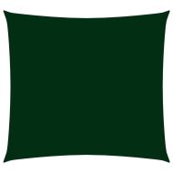 Платно-сенник Оксфорд текстил квадратно 2,5x2,5 м тъмнозелено