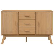 Сайдборд OLDEN, кафяв, 114x43x73,5 см, бор масив