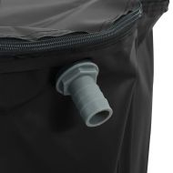 Резервоар за вода с кран, сгъваем, 380 л, PVC