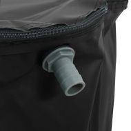 Резервоар за вода с кран, сгъваем, 1350 л, PVC