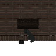 Градински диван с възглавници 2-местен кафяв полиратан