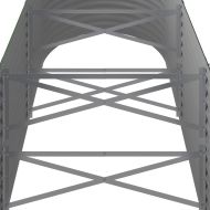 Градинска повдигната леха поцинкована стомана зелена