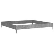 Градинска повдигната леха 100x100x18,5 см кортенова стомана