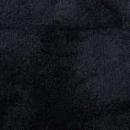 Килим OVIEDO с къс косъм, черен, 140x200 см