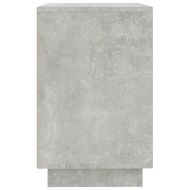 Сайдборд, бетонно сив, 102x35x60 см, инженерно дърво