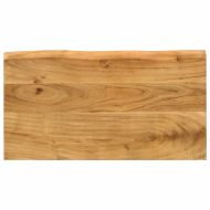 Стифиращи маси, 3 бр, с жив ръб, акация масив