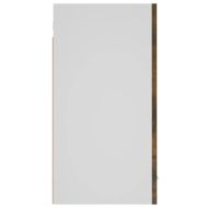 Висящ шкаф "Lyon", опушен дъб, 60x31x60 см, инженерно дърво