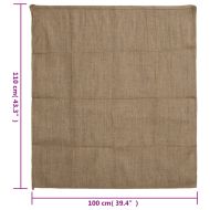 Чували от юта 30 бр 100x110 см 100% юта 340 gsm
