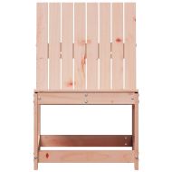 Градински стол, 50,5x55x77 см, масивна дугласка дървесина