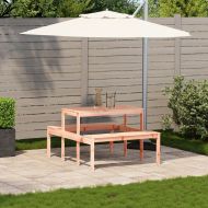 Маса за пикник 110x134x75 см дугласко дърво масив