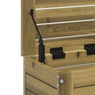 Градинска табуретка 62x31,5x52 см импрегнирана борова дървесина