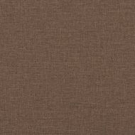 Диван, 3-местен, кафяв, изкуствена велурена кожа