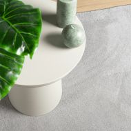 Килим OVIEDO с къс косъм, сив, 140x200 см