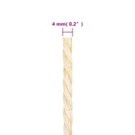 Въже, 100% сизал, 4 мм, 250 м