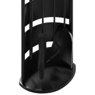 Комплект инструменти за камина, 5 части, 23x15x66 см, стомана