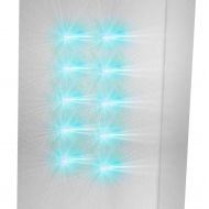 Система душ панел от неръждаема стомана, извита