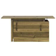 Градинска маса, 100x50x75 см, импрегнирано борово дърво