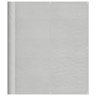 Балконски параван светлосив 120x300 см 100% полиестер оксфорд