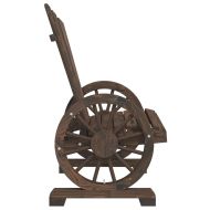 Градински столове "Адирондак", 4 бр, чам масив