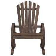 Градински лаундж комплект, 4 части, масивно чамово дърво