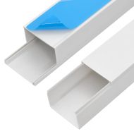 Кабелен канал самозалепващ 60x60 мм 30 м PVC
