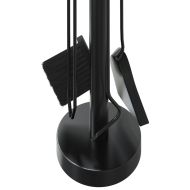 Комплект инструменти за камина, 5 части, 18x56 см, стомана
