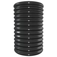 Градинска повдигната леха поцинкована стомана антрацит