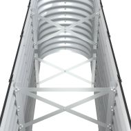 Градинска повдигната леха поцинкована стомана антрацит